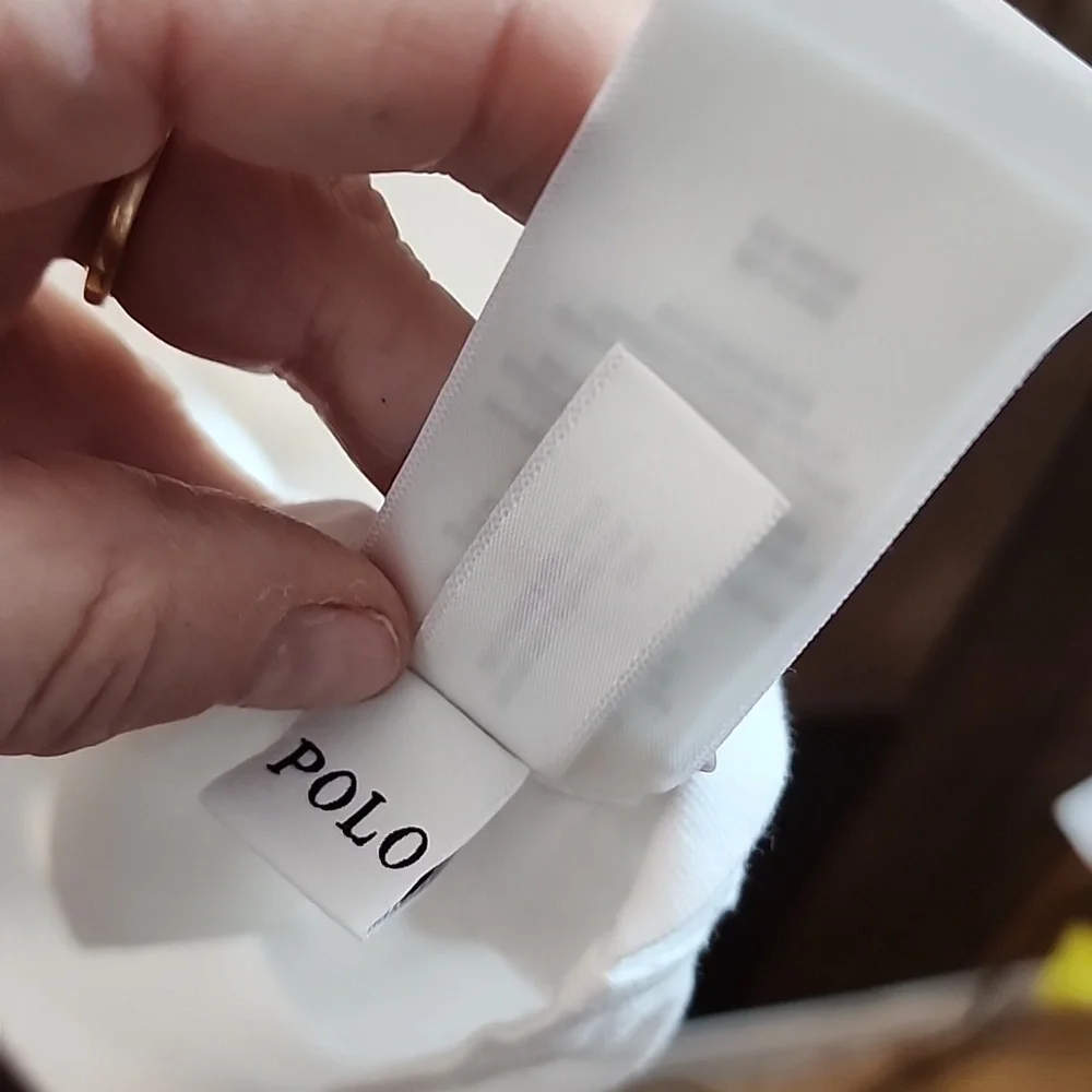 Polo by Ralph Mens Lauren White T-Shirt Size XL - Picture 6 of 6